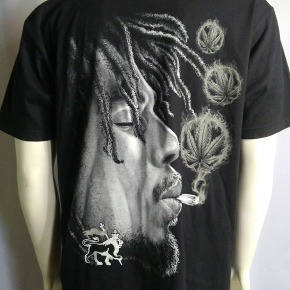 Bob Marley Men's Lg. T-shirt - Picture 2 of 3